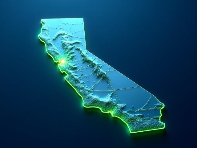 150-mile Sacramento regional distribution map highlighting local cities